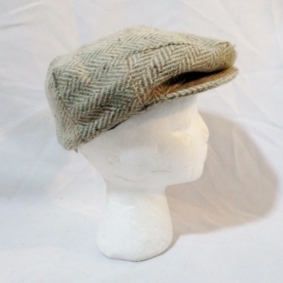 irish wool driving cap